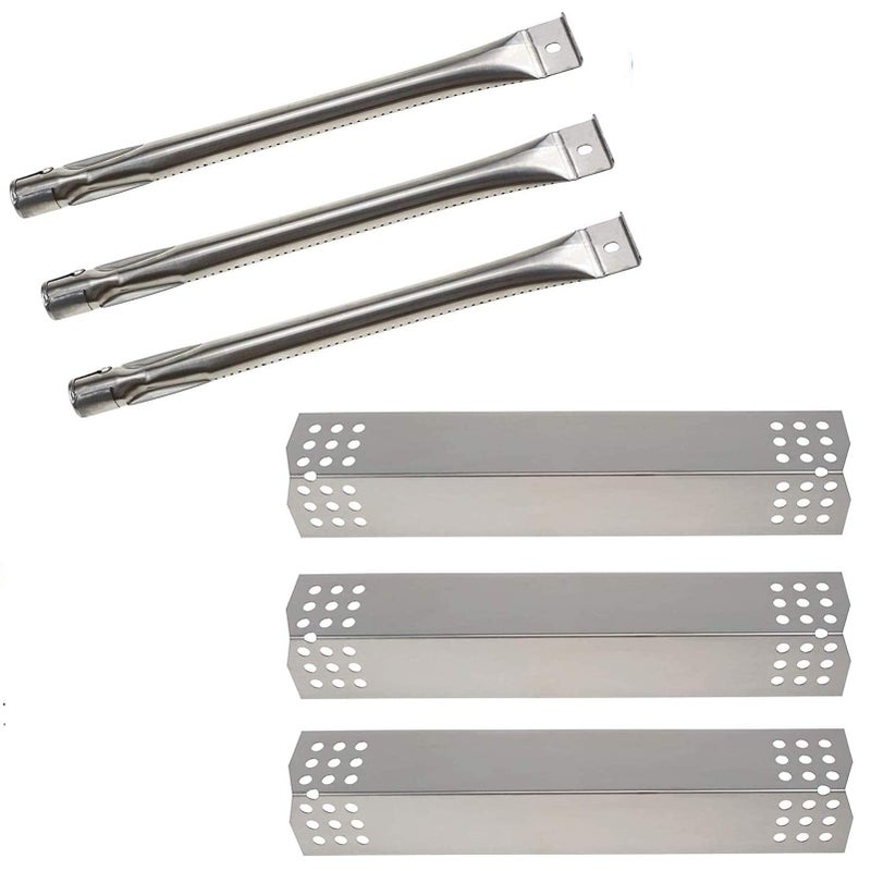 Adviace Grill Master Replacement Parts for 720-0737, 720-0769 Models - Heat Plate, Burner Shield & Flame Deflectors - Image 1